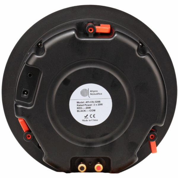 Active Ceiling Speaker With Dual Tweeter & Passive Radiator Model Name- ATI-CS-320B - Image 5