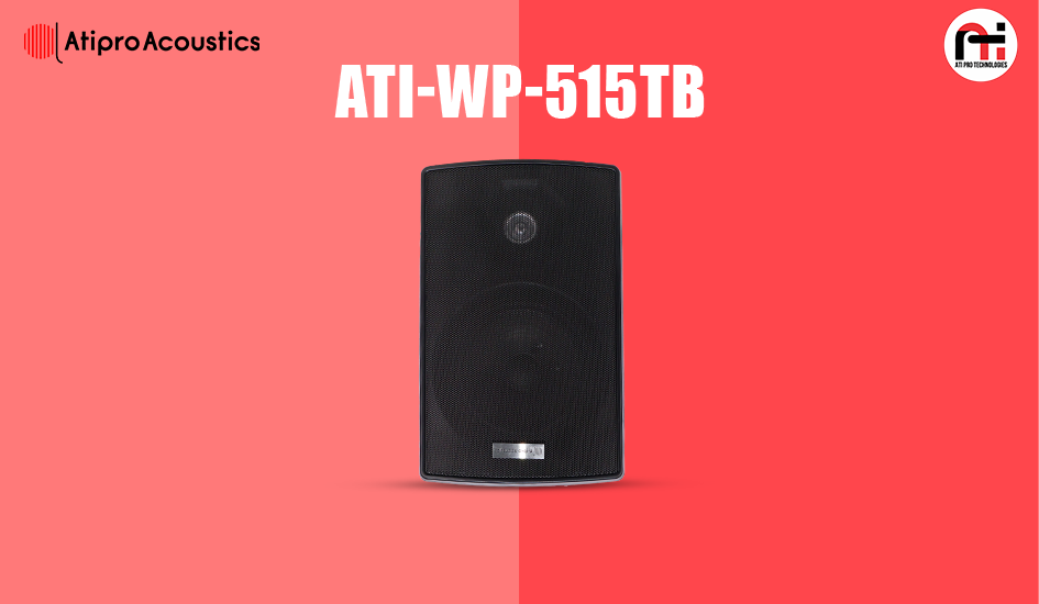 5 Inch Wall Mount Speaker With Tweeter Model Name- ATI-WP-515TB