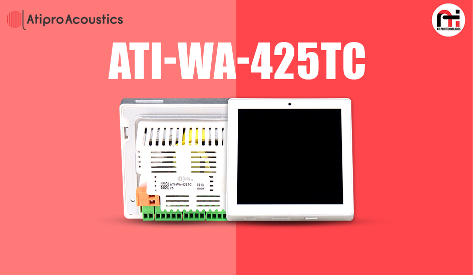 2/4-CH Wall Amplifier Model - ATI-WA-425TC