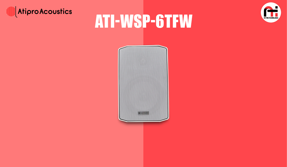 Waterproof Wall Speaker Model Name- ATI-WSP-6TFW