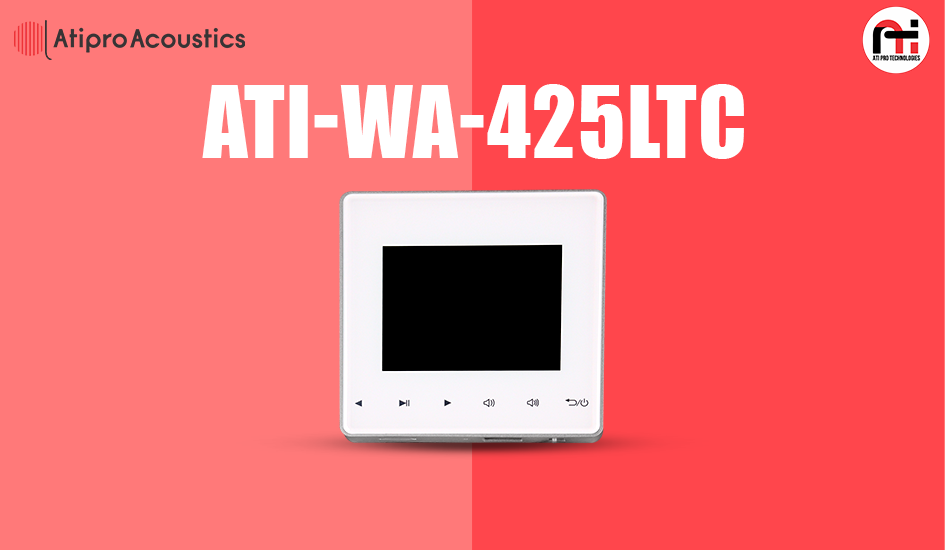 2/4-CH Wall Amplifier Model - ATI-WA-425LTC