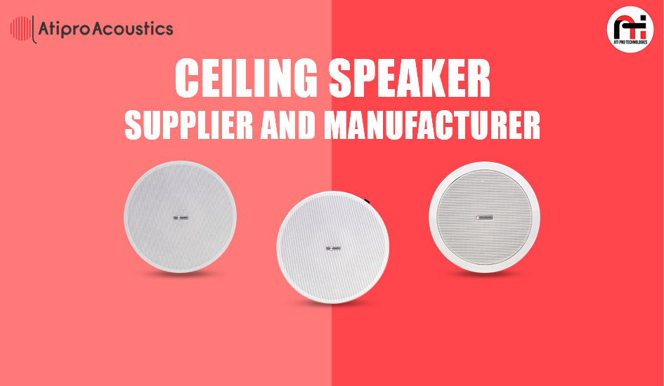 ceiling speaker supplier and manufacturer