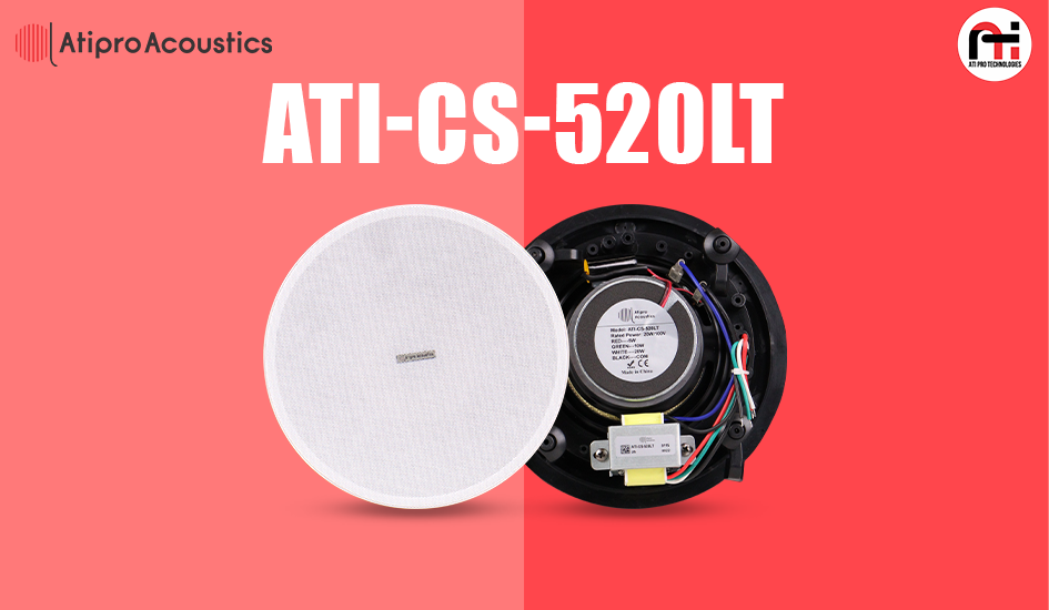 Rimless Ceiling Loudspeaker Model - ATI-CS-520LT
