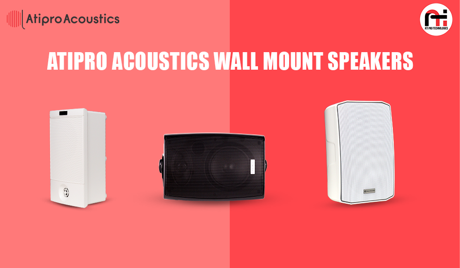 Atipro Acoustics Wall Mount Speakers