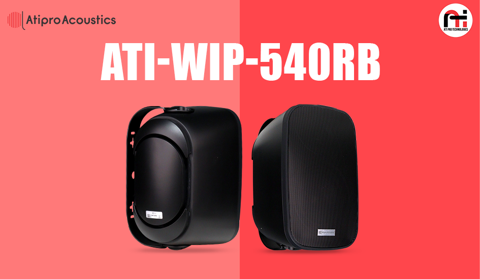 IP66 Waterproof Outdoor Wall Mount Speaker Model - ATI-WIP-540RB