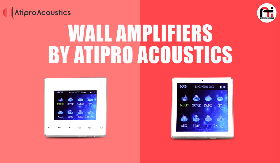 Wall Amplifiers by Atipro Acoustics