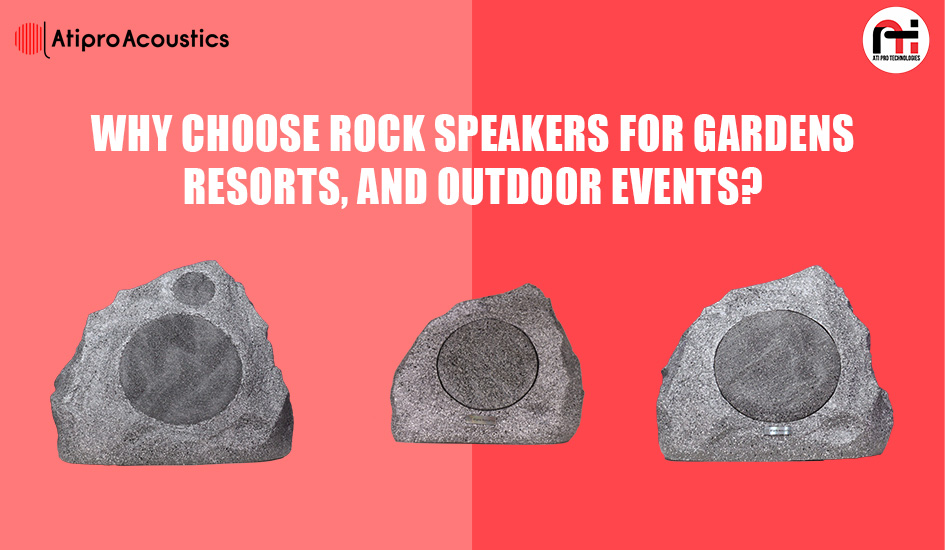 Why Choose Rock Speakers for Gardens, Resorts, and Outdoor Events?